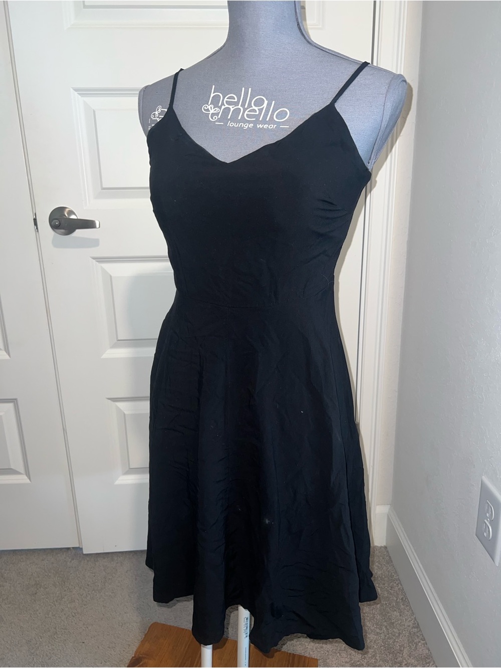 GAP Black Spaghetti-Strap Dress - Picture 2 of 5